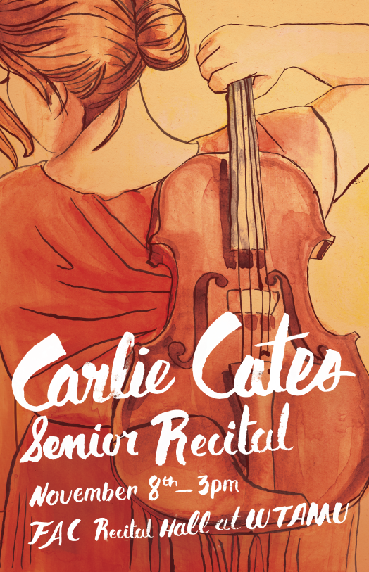 Recital Poster