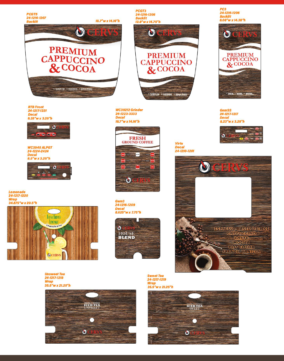 cervs items design flyer