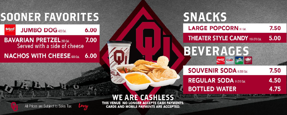 2023 menu example two